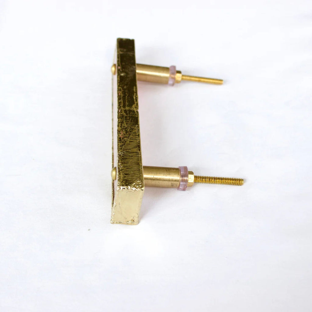 Set of 4 Black Agate Handle/Pull/Barbarella