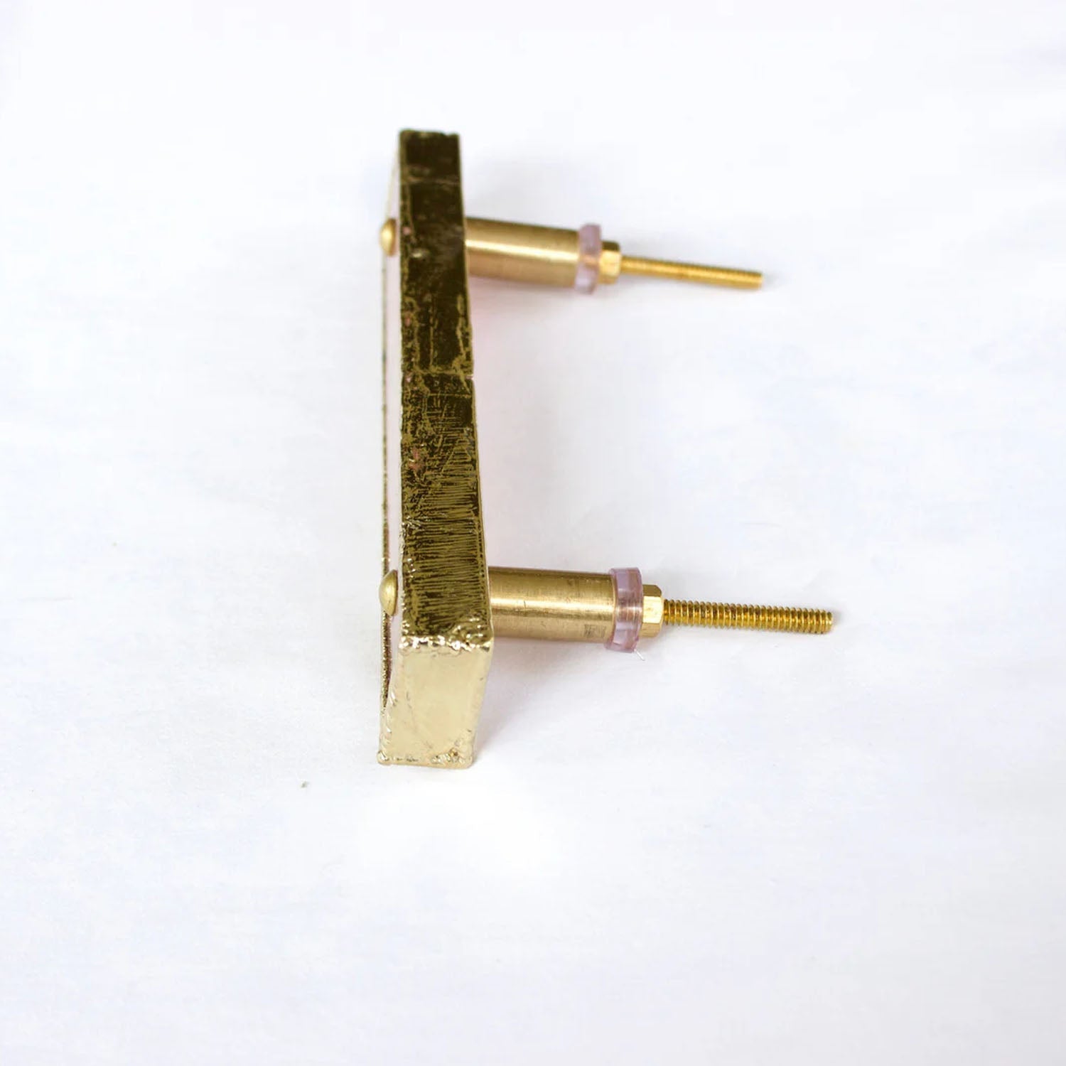 Set of 4 Black Agate Handle/Pull/Barbarella