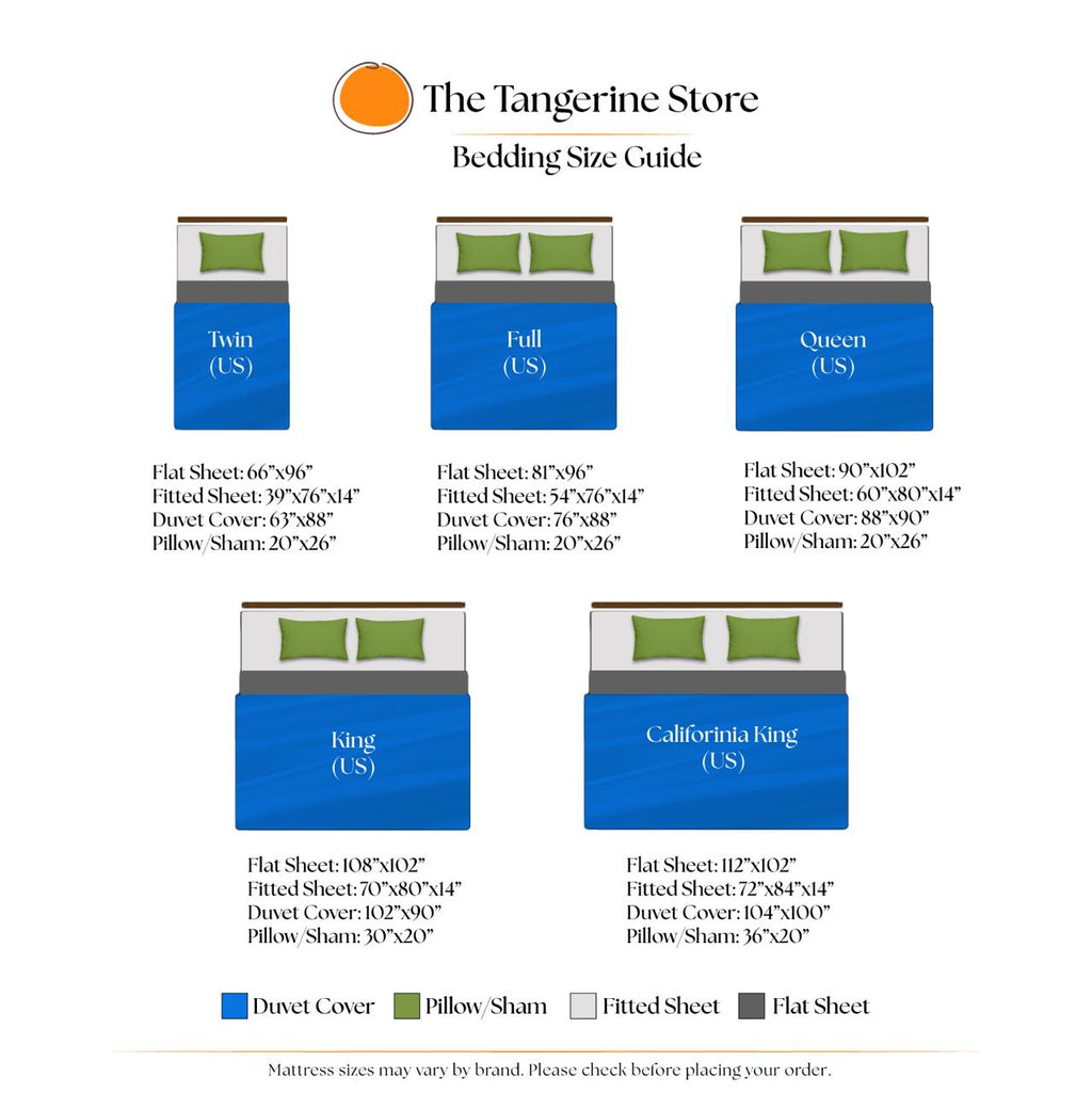 Embroidered Edge Light Grey 100% Pure Linen | Linen Cotton Mix | 3 Piece Duvet Cover Set | 4 Piece Sheet Set | Handmade | Pre-washed | Soft